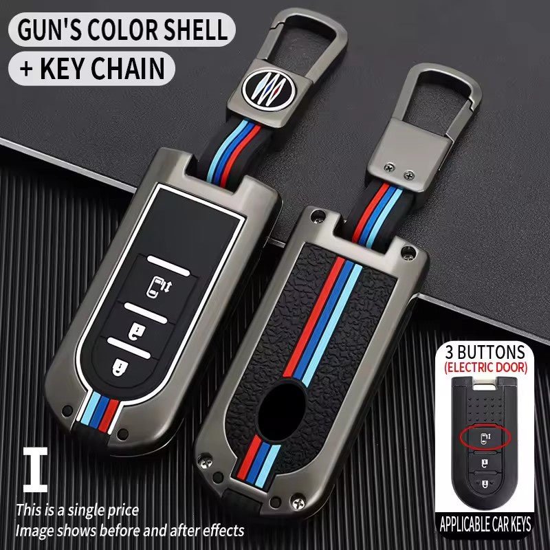 M/Y Zinc Alloy Key Cover Protection Metal Remote Cover For Toyota , Honda, Nissan, Mitsubishi,Hyundai, MG ,BMW Strong Key Cover