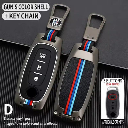 M/Y Zinc Alloy Key Cover Protection Metal Remote Cover For Toyota , Honda, Nissan, Mitsubishi,Hyundai, MG ,BMW Strong Key Cover