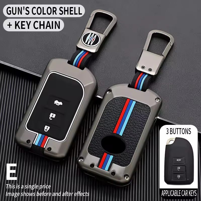 M/Y Zinc Alloy Key Cover Protection Metal Remote Cover For Toyota , Honda, Nissan, Mitsubishi,Hyundai, MG ,BMW Strong Key Cover