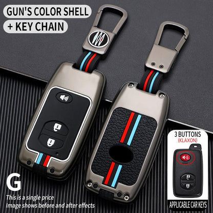 M/Y Zinc Alloy Key Cover Protection Metal Remote Cover For Toyota , Honda, Nissan, Mitsubishi,Hyundai, MG ,BMW Strong Key Cover