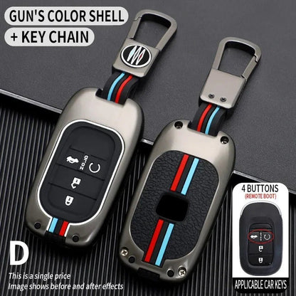 M/Y Zinc Alloy Key Cover Protection Metal Remote Cover For Toyota , Honda, Nissan, Mitsubishi,Hyundai, MG ,BMW Strong Key Cover