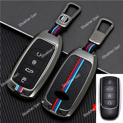 M/Y Zinc Alloy Key Cover Protection Metal Remote Cover For Toyota , Honda, Nissan, Mitsubishi,Hyundai, MG ,BMW Strong Key Cover