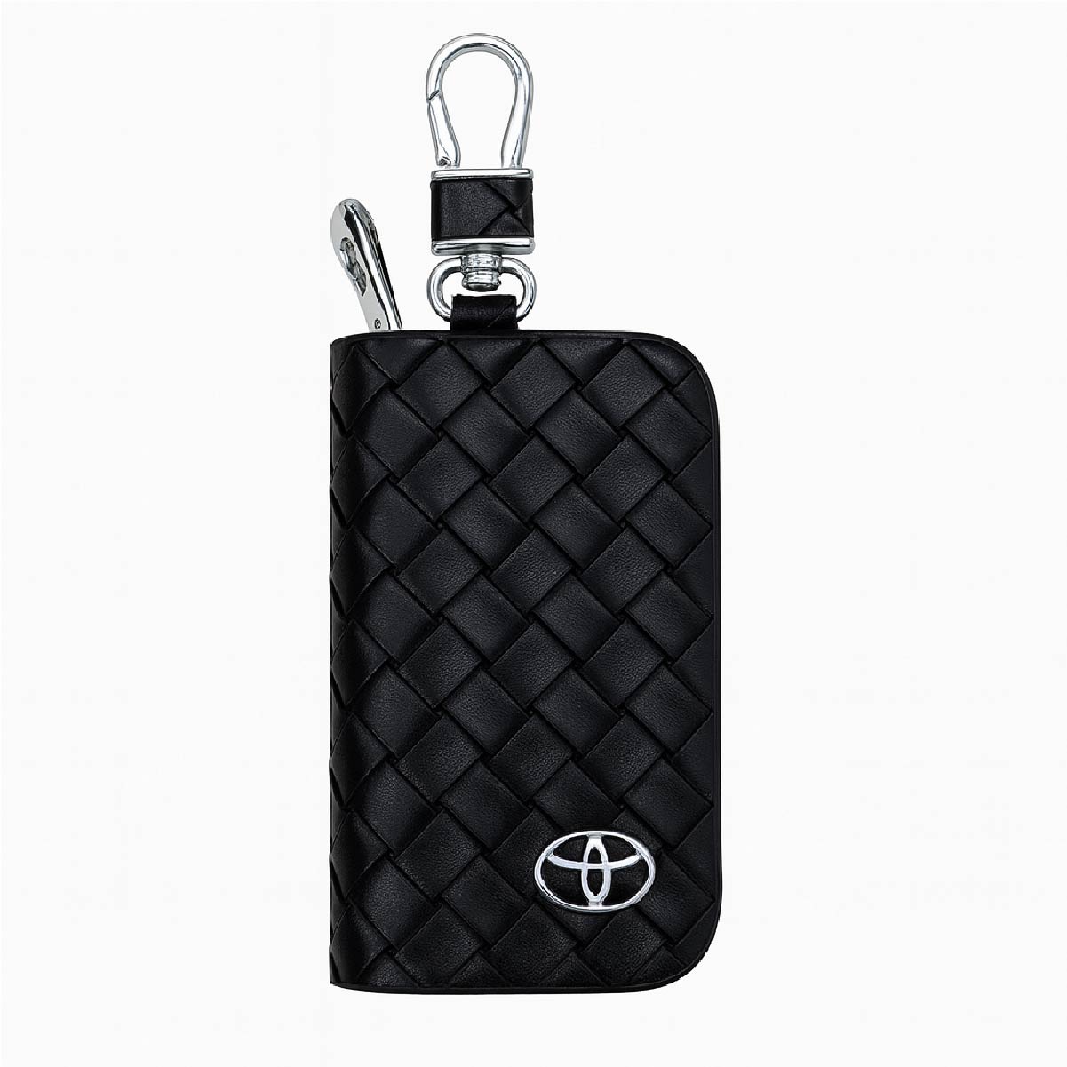 Stylish Toyota PU leather Remote Cover. image 13