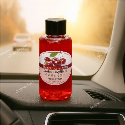 Car Air Freshner Refill 50 ML 1PCS  Mind Refreshing Refill - Black Cherry image