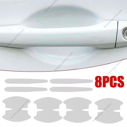 Car Door Handle Transparent Protection Film image 2