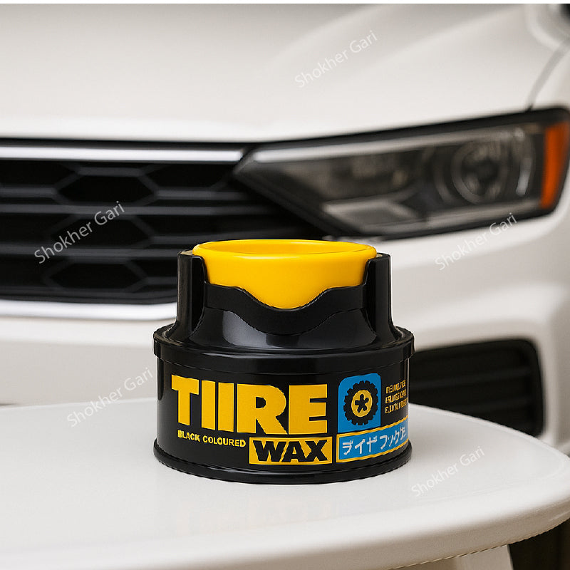 SOFT99 Tire Wax Ultimate Shine and Protection for Automotive Tires With Applicator Sponge 170g image 1
