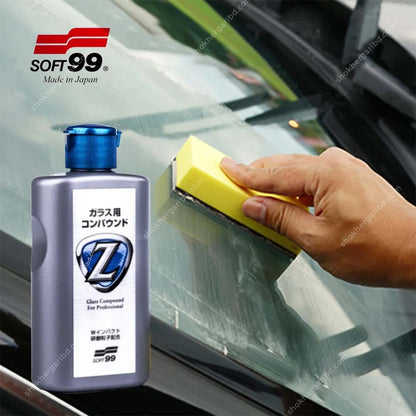 Soft99 Glass Compound Car Glass Scratch &amp; Water Spot Remover – 100ML image 0