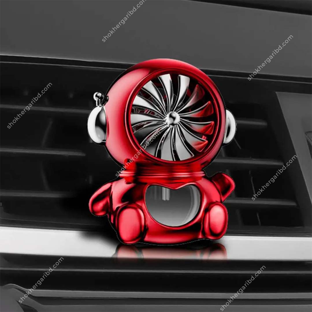Car Robo Style Air Freshener Vent Clip Cooling Fan image 0