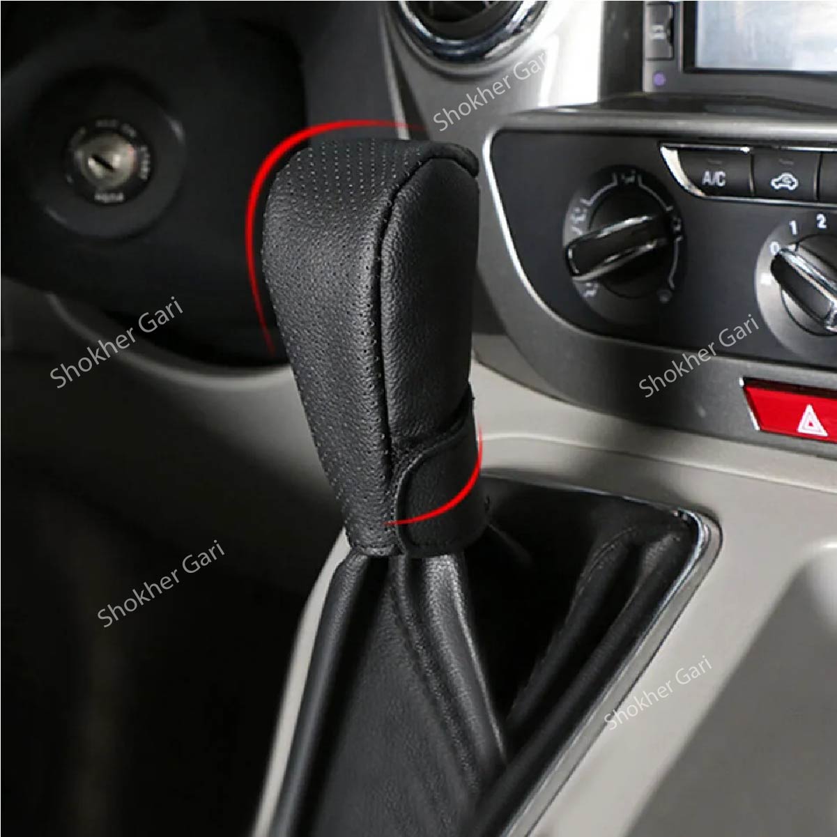 Car Gear Lever Cover-Shields Against Wear and Tear image 0