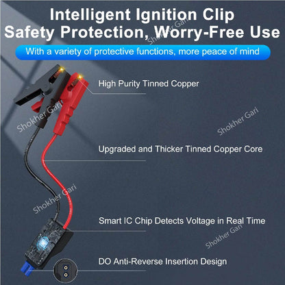 Yesido 5-in-1 Jump Starter – 10000mAh image 3