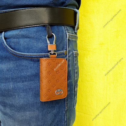 Stylish Toyota PU leather Remote Cover. image 0