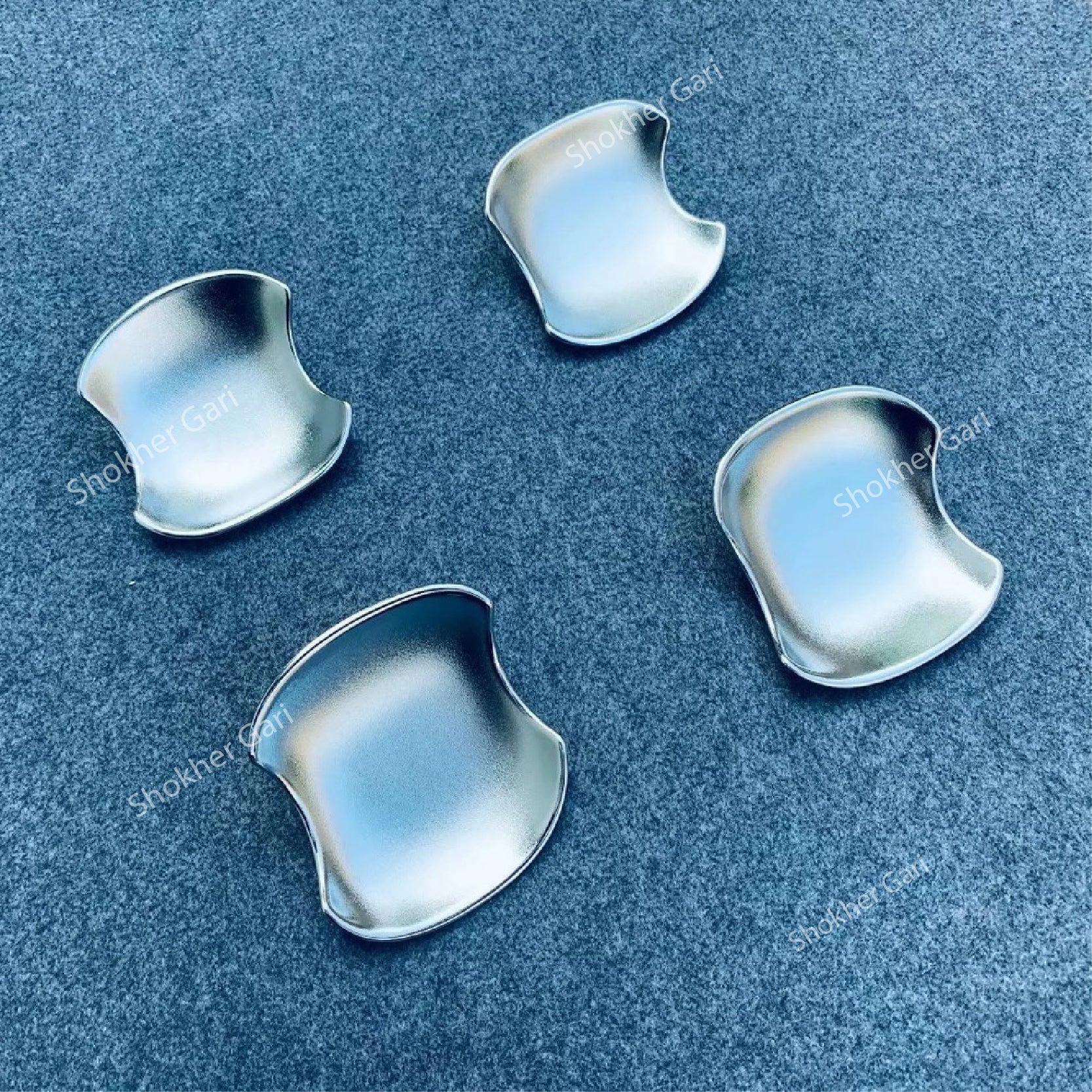 M/Y/P Car Chrome Side Door Handle Cover Trims Bowl - 750 image