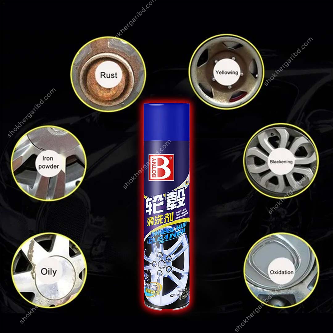 Car Botny Wheel Hub Cleaner image 1