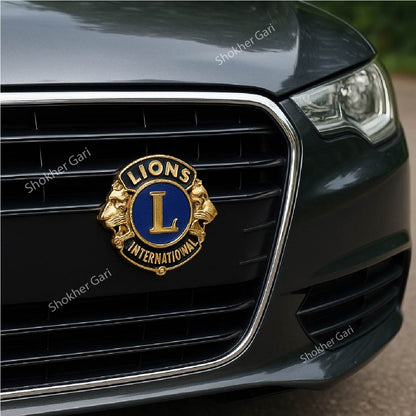 Lions Clubs International Logo For Car Grille image 0