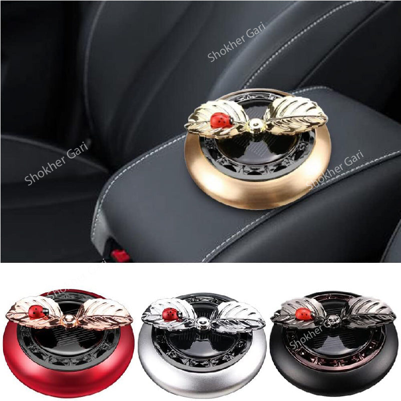 Solar Aroma Leaf Car Perfume and Showpiece image 0
