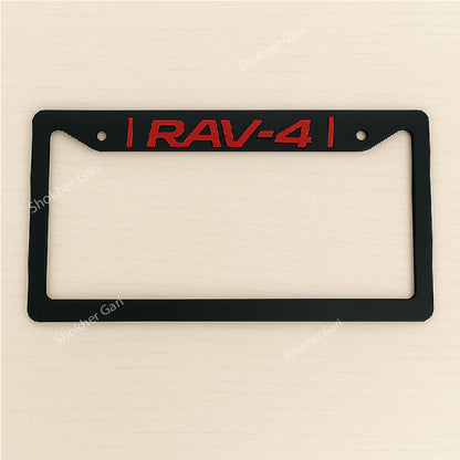 2 Pcs Number Plate Casing Plastic - RAV-4 image