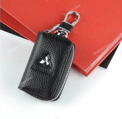 Car Middle Logo Style Pu leather remote cover image 1