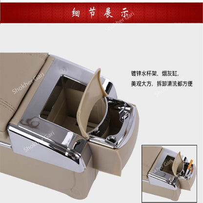 Armrest USB Storage Box-Space-Saving Armrest USB console box image 4