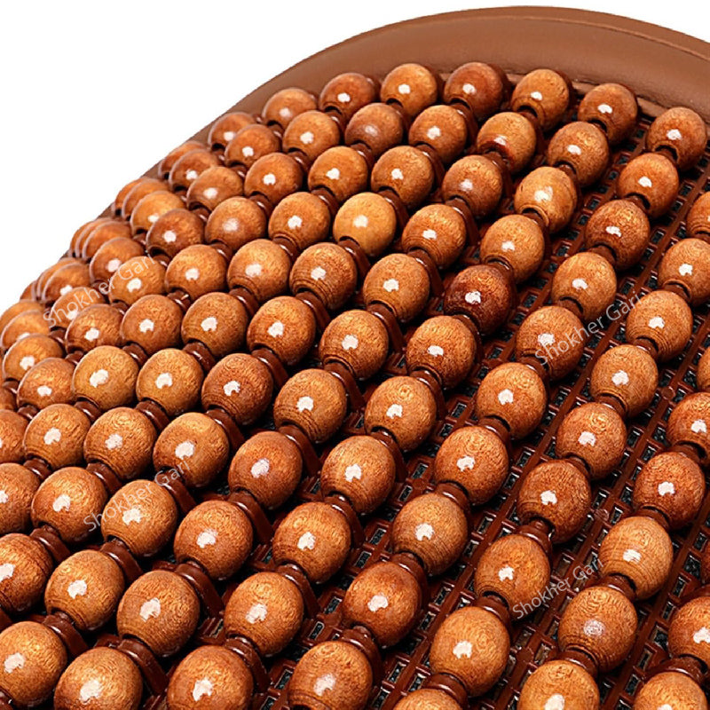1pcs Wood Beaded Car Seat Cushion Cover image 5