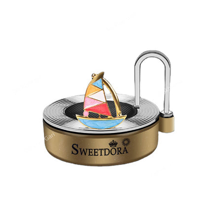 Solar Powered Boat Rotating Perfume image 3