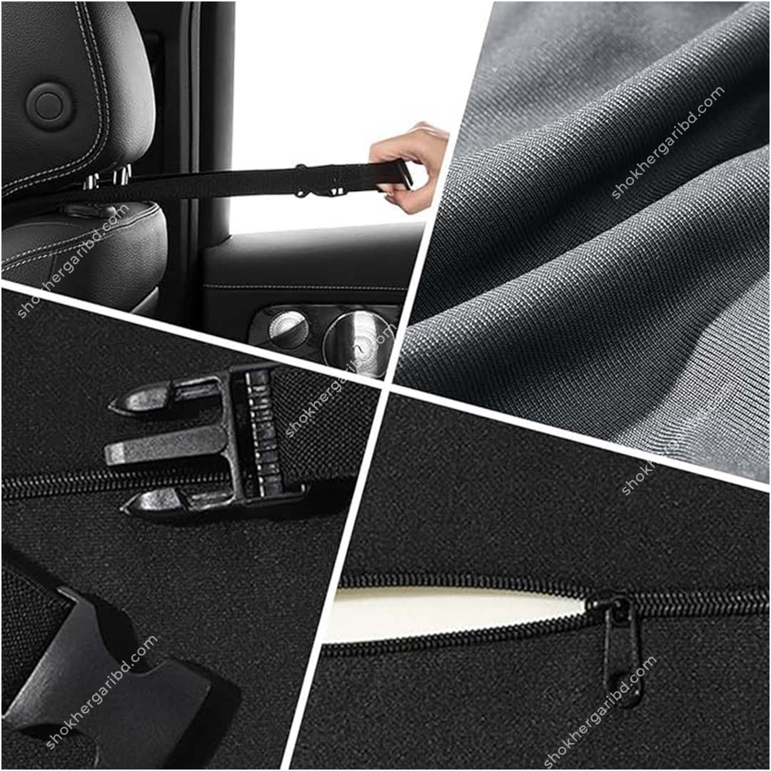 NIRACP Car Neck &amp; Lumber Back Support Pillow  Memory Foam image 3