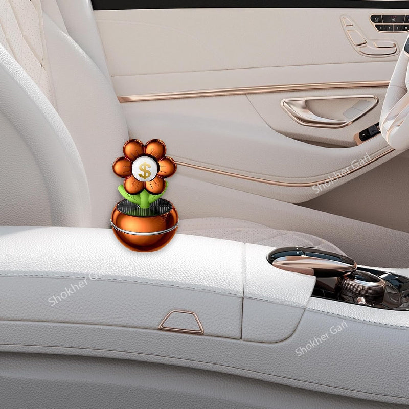 1 Pcs Flower Dollar Solar Air freshener image 2