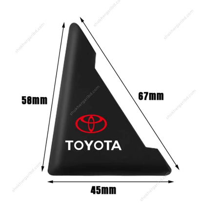 Car Door Corner Protector Black  2pcs image 2