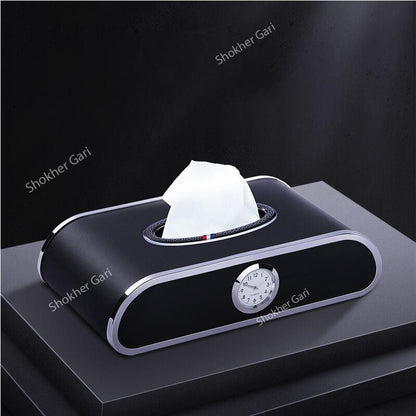 Car Tissue Box with Clock Number Plate image 3