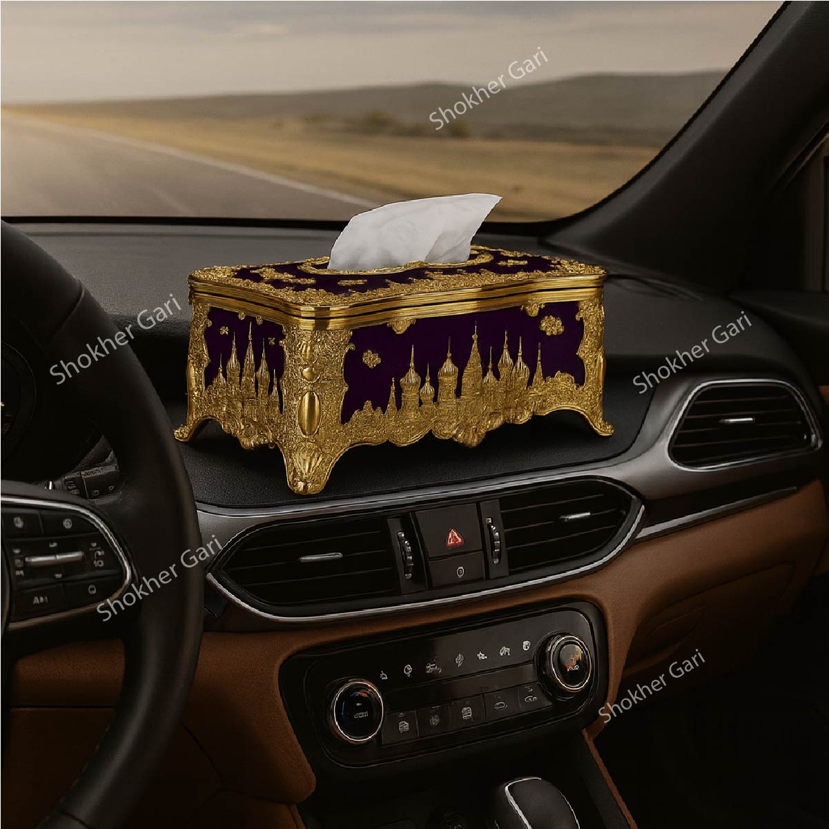 European Style Plastic Tissue Box image 0