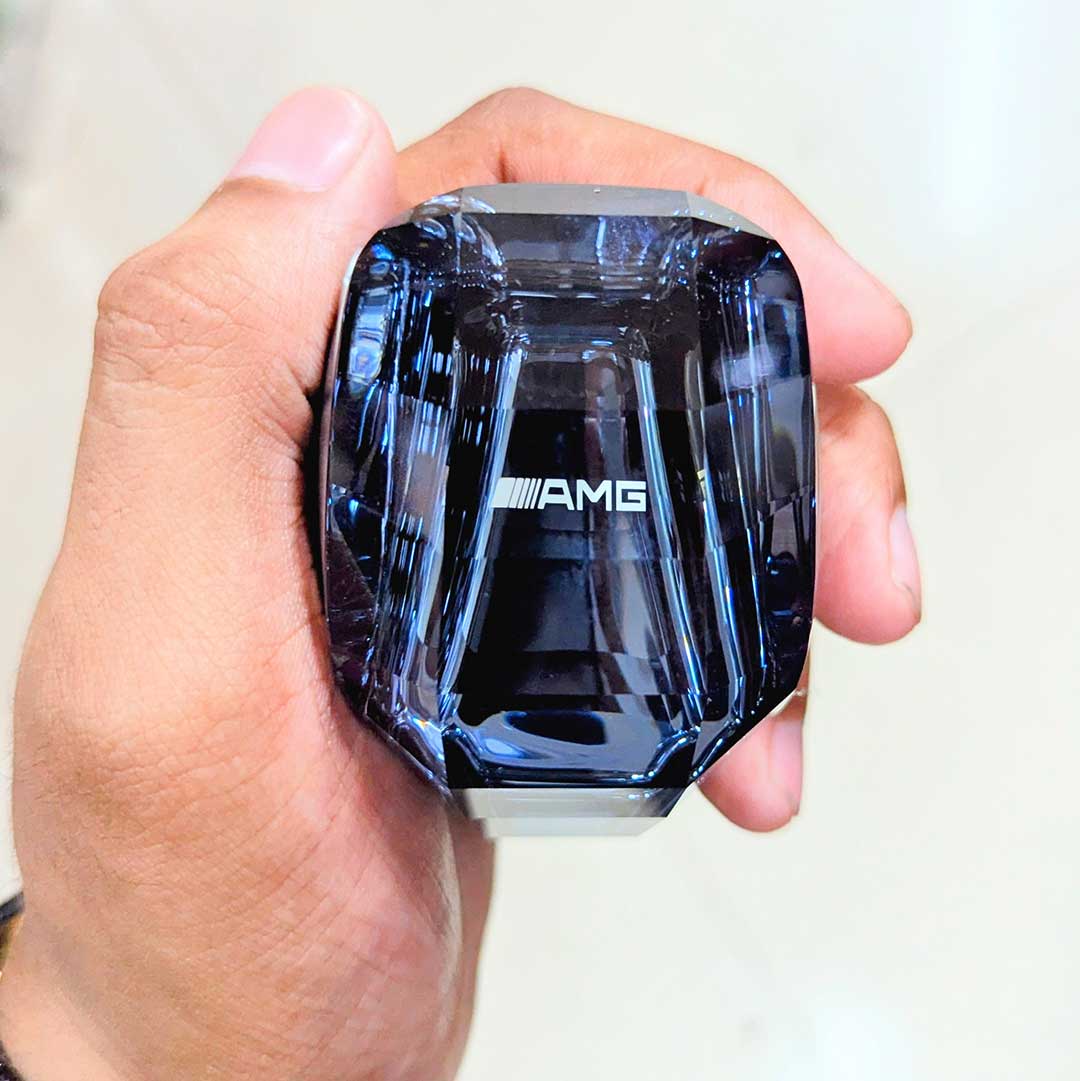 M/Y 7 Colour Crystal Gear Knob for Many Brands - AMG image