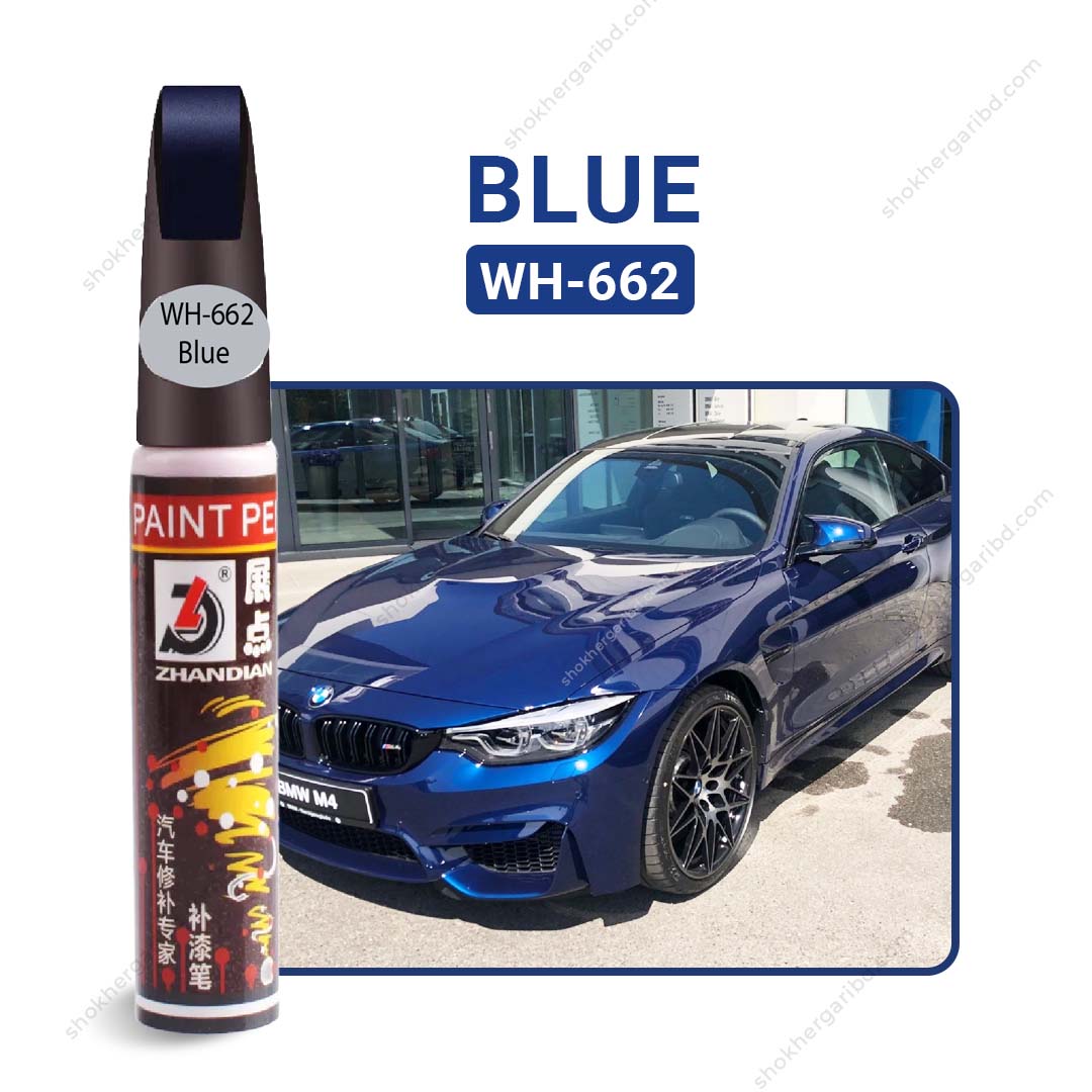 Car Color Repair Pen Best For Car Touch-Up Pen . - Blue image