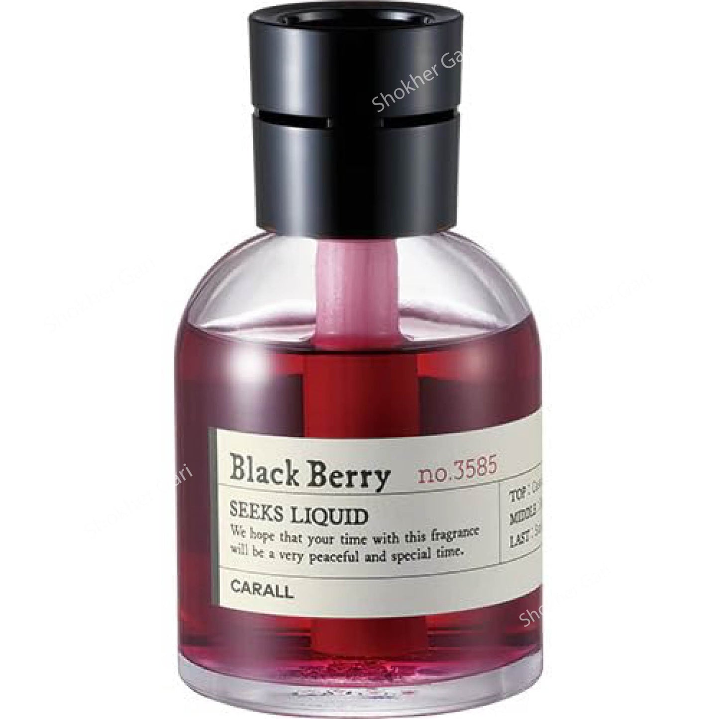 CARALL Seeks perfume Car Air Freshener (160 ml) - Blackberry image