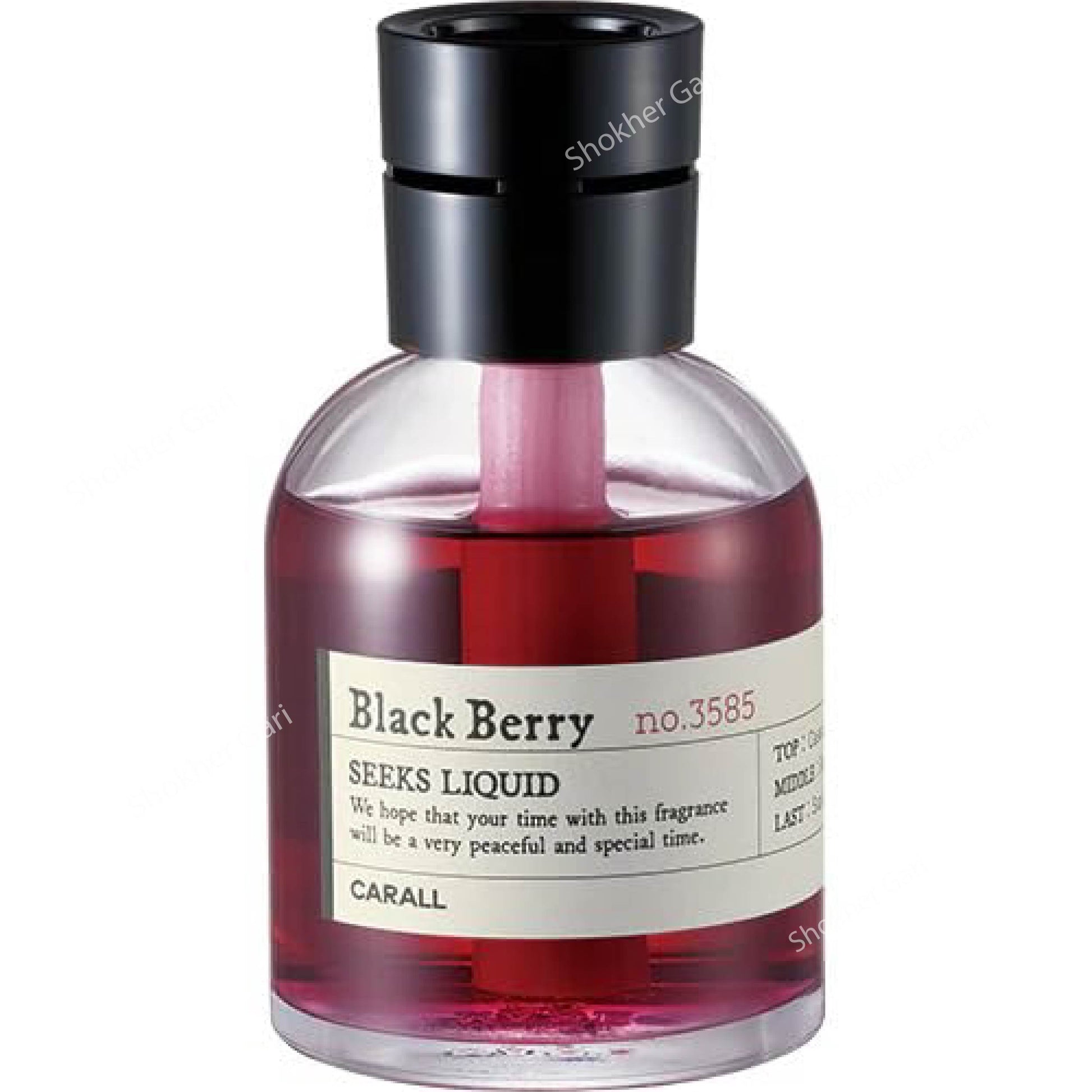 CARALL Seeks perfume Car Air Freshener (160 ml) - Blackberry image