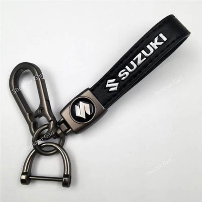 Luxury PU Leather Car Keyring image 15