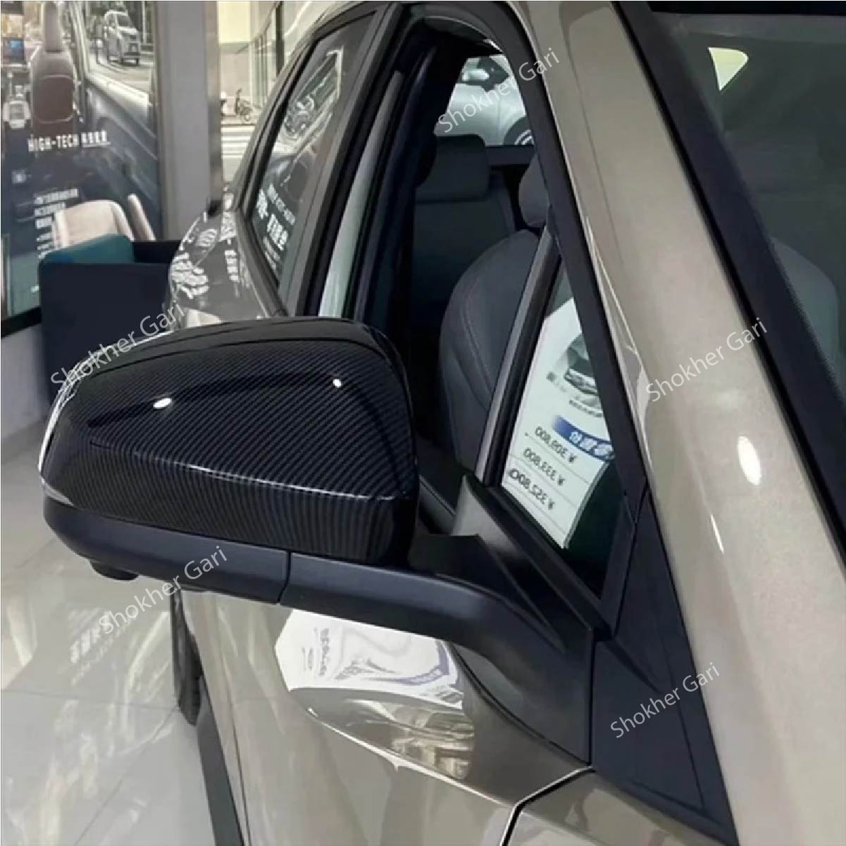 M/Y/P Carbon Fiber Mirror cover 2pcs set image 3