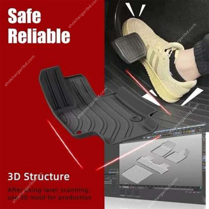 M/Y/P 3D Group Structure Durable Floor Mats image 4