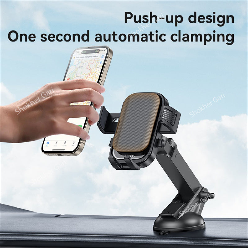 YESIDO C267 Suction Press Car Phone Holder image 1