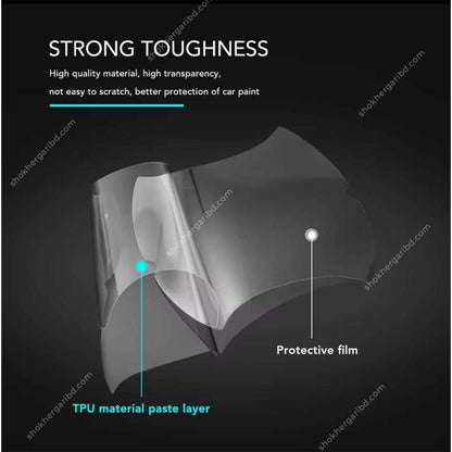 Car Door Handle Transparent Protection Film image 4