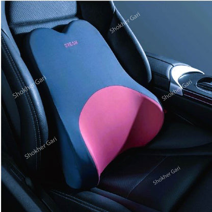 1pcs Slow Rebound Guard Car Lumbar Pillow image 0