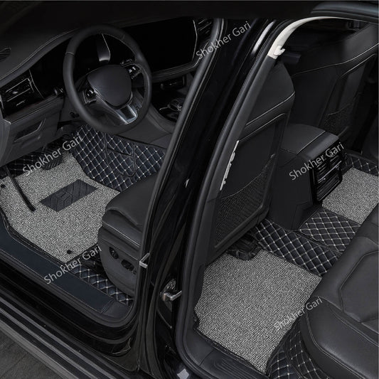 M/Y/P  High Quality Non Slip 7D Car Floor Mats -Artificial Leather 7D Floor Mats image 0