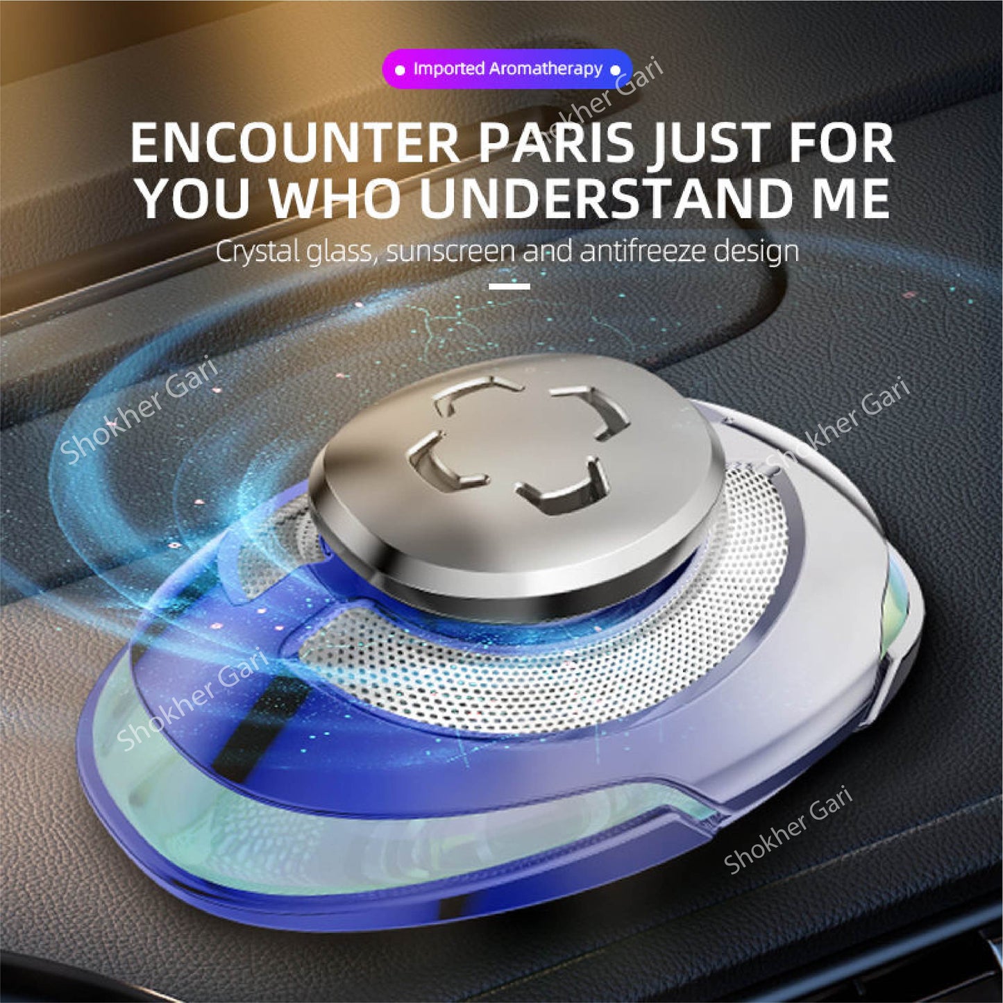 MULTI COLOR DASHBOARD PERFUME image 1