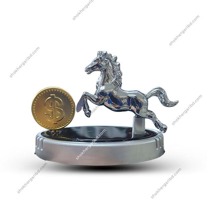 Horse &amp; Dollar Style Solar Perfume - Silver image