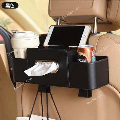 1pcs Car Functional Storage Seat Back Organizer image 1