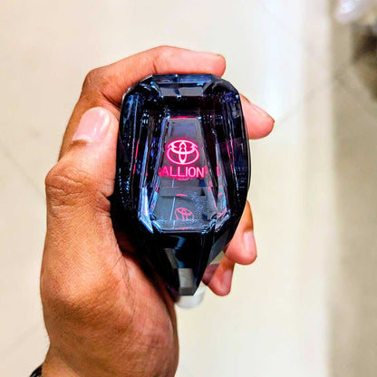 M/Y 7 Colour Crystal Gear Knob for Many Brands - Allion image