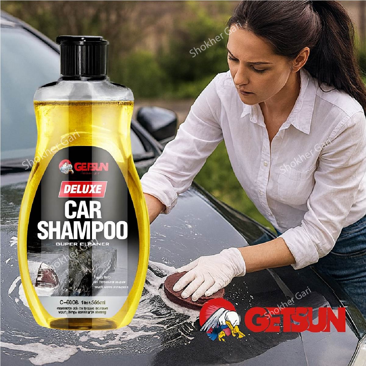 Getsun Car Shampoo 500ml image 1