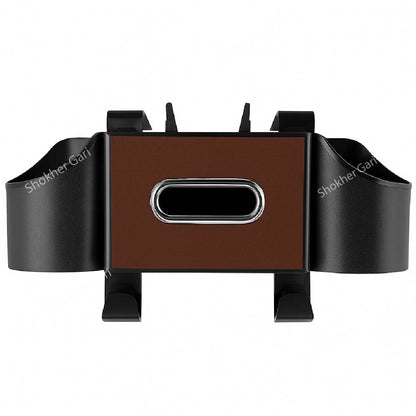 1pcs Car Functional Storage Seat Back Organizer - Black Coffee image