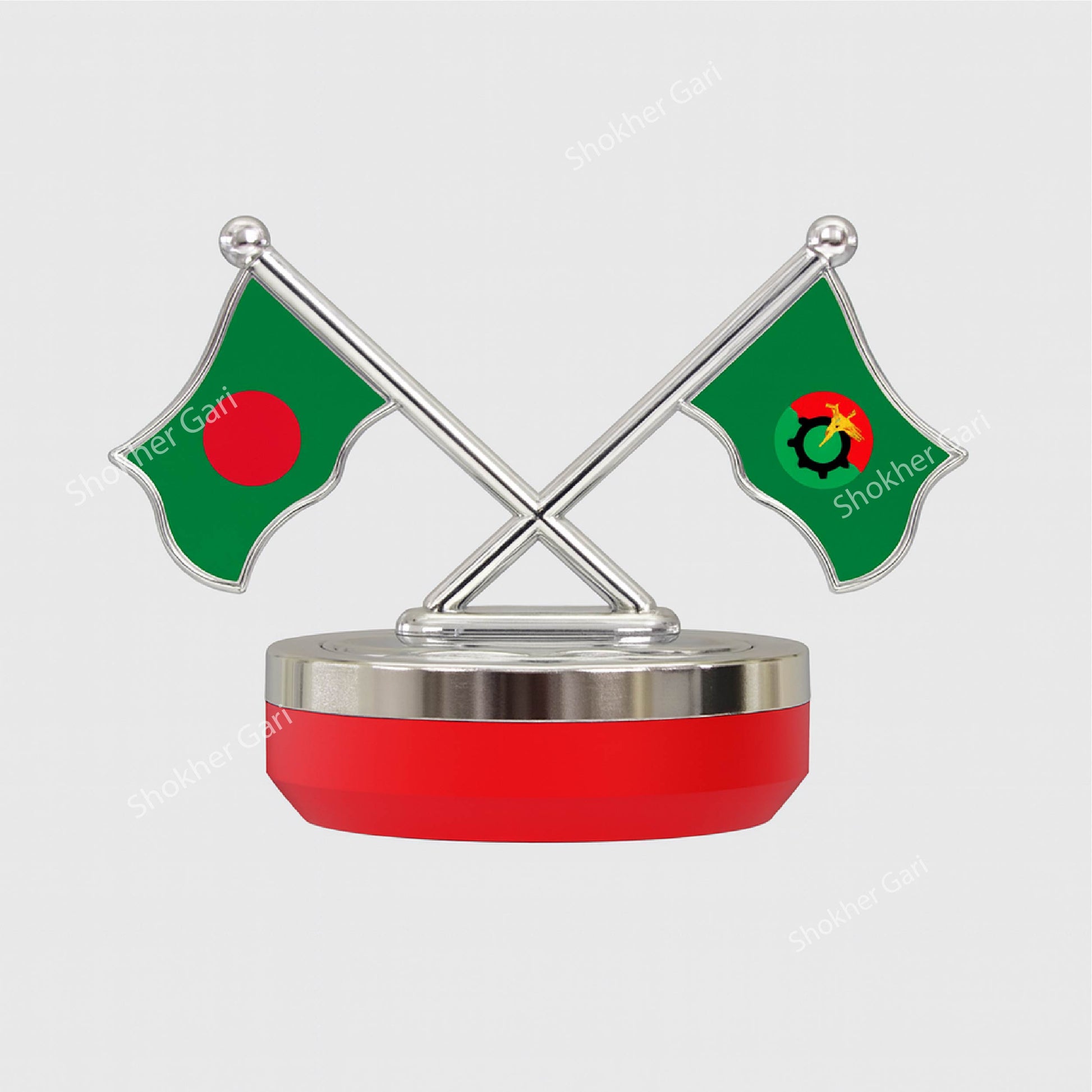 Rice Ears Car Solar Perfume - Red image