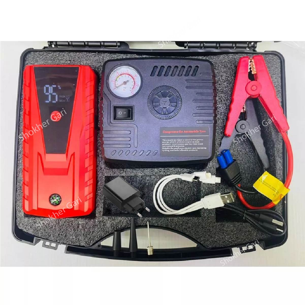 26000 Mah High Power Multi function jump starter image 3