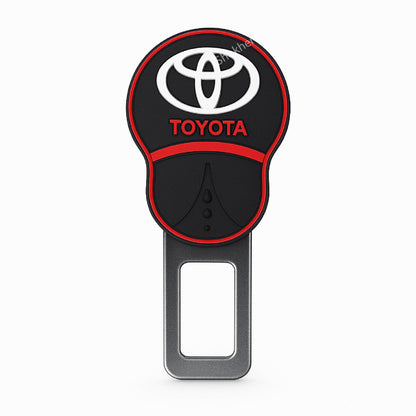 2pcs Toyota Red Seat belt Clip image 1