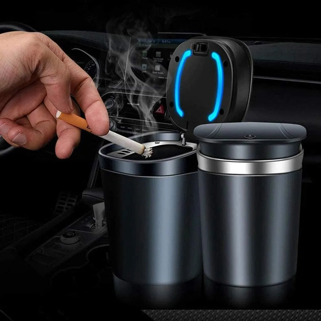 Car Sigarate Ashtray LED 1pcs image 0